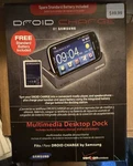 Oem Samsung Multimedia Desktop Dock For Droid Charge SCH-I510 (black). Fixed Price $7.99.