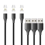 Netdot GEN10 2IN1 Nylon Braided Magnetic Charging Cable Fast. Fixed Price $22.49.