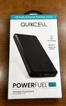 Quikcell Powerfuel (10K Mah) Multi-port Portable Powerbank Black. Fixed Price $29.99.