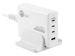 Siig 240W Gan Pd 3.1 Charger 3C1A 3X Usb-c + Usb-a White AC-PW1X11-S1. Fixed Price $240.86.
