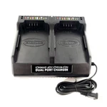 Snow Joe + Sun Ionmax Lithium-ion Battery Dual Port Charger 40V ICHRG40-DPC. Fixed Price $22.00.