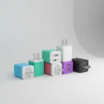 Usb Wall Charger, Igenjun YF-W36-2U 2.4A Dual Port Colorful Power Adapter. Fixed Price $12.03.