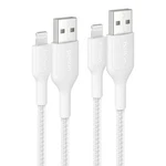 Belkin 3.3' 2PK Usb-a To Lighting Cable White. Fixed Price $12.99.