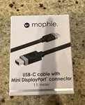 New Mophie Usb-c Fast Charge Cable Connector 1.5 Meter Long. Fixed Price $14.00.