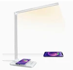 Jostic Led Desk Lamp With Wireless Charger, Usb Charging Port, Light White. Fixed Price $29.99.