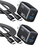 For Iphone 17 Charger, 30W Gan Tech Type Fast Charging, 2-PACK Foldabl. Fixed Price $34.99.