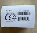 New Box Blackberry Int'l Travel Chargers -- Set Of Three ASY-18080-003. Fixed Price $14.90.