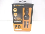 Tough Tested (TT-PCK1-IP5) 6FT Pd High Speed Car Charger Kit For Apple. Fixed Price $18.95.