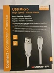 Box Of Monster Usb Mini High Speed Cables 1.5FT/0.5M Fast Flexible Phone Cord. Fixed Price $5.39.