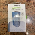 Mycharge Ampmini Portable Charger (blue ) Built Rechargable Cable. Fixed Price $5.00.
