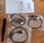 Lot Of 3 - Netdot Magnetic Charging Cable GEN12 1FT Type & Android Black. Fixed Price $16.48.