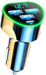 In 1 Multi Port Usb Car Phone Charger Adapter With Voltage Display, QC4.0/PP. Fixed Price $33.99.