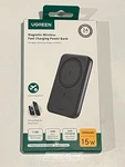 Ugreen Magflow QI2 15W Magsafe Magnetic Wireless Battery Charger PB560 - Black. Fixed Price $17.05.