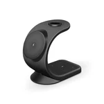 Wireless Magnetic Charging Station For Iphone, Apple Watch & Airpods - Black. Fixed Price $18.99.