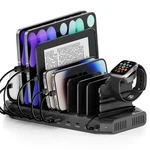 Unitek Charging Station For Multiple Devices - Usb Fast 140W,BLACK. Fixed Price $219.35.