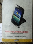 2010 Verizon Samsung Galaxy Tab Hdmi Multimedia Desktop Dock W Cradle ECR-D980BE. Fixed Price $8.00.