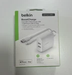 Belkin Boost Usb-a Wall Charger For Multiple Brands White (WCD001DQ1MWH). Fixed Price $27.99.