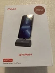 Iwalk LINKPOD4 Portable Iphone Charger 4500MAH Red Brand New. Not For Type. Fixed Price $9.95.