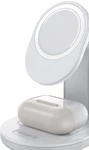 Otterbox Fast 2-IN-1 Wireless Charging Magsafe Station For Iphone Airpods. Fixed Price $27.99.
