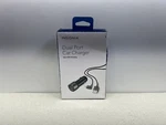 Insignia Dual Port Car Charger NS-DDC01. Fixed Price $8.50.
