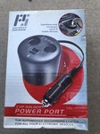 Perfect Solutions Cup Holder Power Port Simultaneously Recharges To 4 Devices. Fixed Price $16.90.