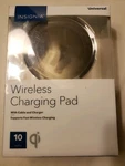 Insignia- 10W Qi Certified Wireless Charging Pad For Iphone/android Black. Fixed Price $20.95.