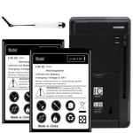 Long Lifespan 2X 3200MAH Battery Charger Stylus Kyocera Duraforce E6762. Fixed Price $49.15.
