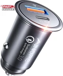 Ainope 67.5W Super Mini Cigarette Lighter Adapter Car Charger Usb Fast Chargin. Fixed Price $14.47.