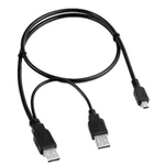 Mini Usb Power Charger+data Y Cable Cord For Vupoint Magic Wand Portable Scanner. Fixed Price $7.99.