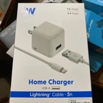 New Just Wireless 5' Ft Home Wall Charger Micro-usb Sync Cable, 5V 2.4A 11W. Fixed Price $6.99.