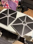 Star Wars Vtg Tie Fighter Wings & Connector Only Think Form 1996 Good Condition. Fixed Price $20.00.