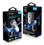Bower Xyst 40-WATT Dual Usb-c Car Charger Rapid Silver White Electronics. Fixed Price $13.80.