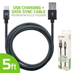 Cellet 5 Ft. Micro-usb Charging / Data Braided Cable. Fixed Price $7.99.