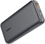 Aukey Usb Power Bank 20000MAH, Portable Charger Large-capacity With 3 Outputs. Fixed Price $24.00.