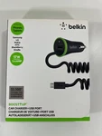 Belkin Car Charger + Port Rapid For Micro-usb Boost Up Sealed. Fixed Price $13.00.