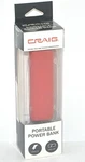 Craig Portable Power Bank Red Color Extra Charging Charger 2200 Mah Brand New. Fixed Price $12.99.