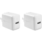 Amazon Basics 12W Usb-a Wall Charger (2.4A), Pack Of 2, White- Brand New!. Fixed Price $11.39.