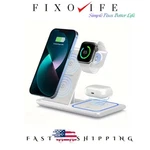 Foldable Wireless Charging Stand 3-IN-1, 15W Fast Mag-safe Charger- Us Ship. Fixed Price $15.99.
