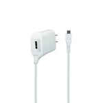 White Color H.d. 2.1AMP Wall Travel Charger Ac Adapter Extra Usb Port Connector. Fixed Price $9.13.