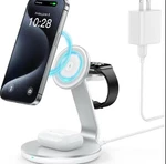 Herrbol 3-IN-1 Charging Station Compatible With Magsafe Wireless. Fixed Price $45.00.