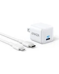 Anker Usb Charger Block 20W, 511 ( Nano ) Comapct Fast Chager - White. Fixed Price $20.64.