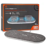 Ventev Wireless Chargepad Duo With Qi Technology Fast Black Or Dark Grey. Fixed Price $24.29.