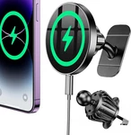 Coolpow For Magsafe Car Mount Charger 100% Stable 15W Magnet. Fixed Price $27.69.