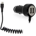 Case Logic Car Charger W/ 2 X Ports, Integrated Micro-usb Cable (black). Fixed Price $12.00.