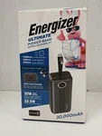 Energizer Ultimate Power Bank With Lcd Display 4-PORT 30,000MAH. Fixed Price $16.99.