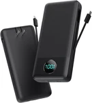 Portable Charger 33800MAH Lcd Display Power Bank Compatible With Iphone,android. Fixed Price $55.50.