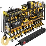 Pokipo 49.5" Large Power Tool Organizer With Charging Station, Layer Heav.... Fixed Price $121.39.