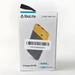 Biolite Charge 20 Pd, 6,000 Mah Multiple Device Portable Power Bank, 18 Usb. Fixed Price $49.99.