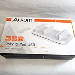 10-PORT Usb Charging Station 96W Multiple Device Alxum New. Fixed Price $29.99.