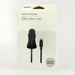 Verizon Black 2.4A Coiled Lighting Car Charger For Apple Devices VPC24LGHT-M New. Fixed Price $14.99.